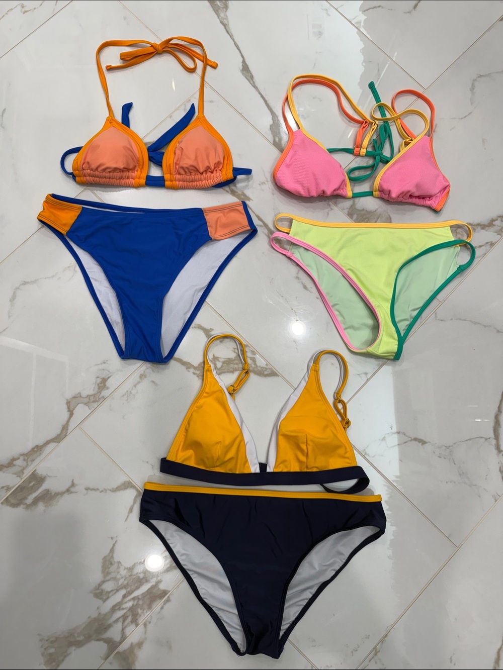 CupShe Bikini 👙 Bundle Small Top Med Bottom NWOT